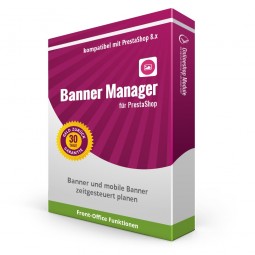 Modul Banner Manager für PrestaShop 8