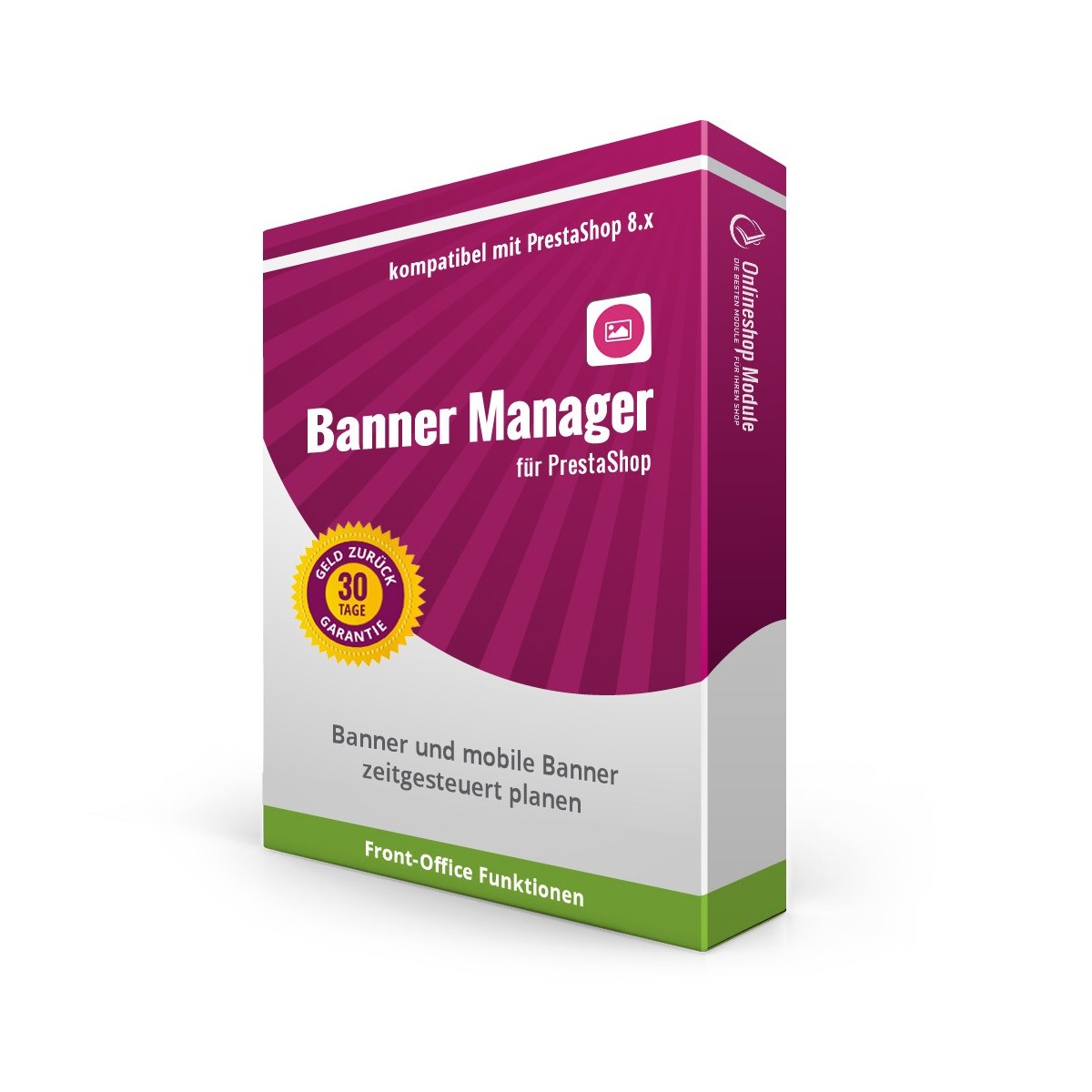 Modul Banner Manager für PrestaShop 8