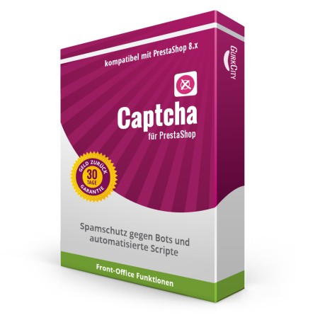 Captcha-Modul für PrestaShop 8