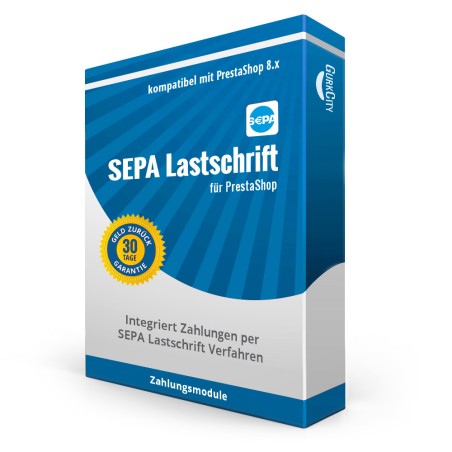 SEPA-Lastschrift Zahlungsmodul für PrestaShop 8