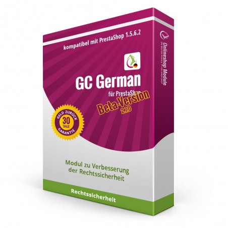 GC German für PrestaShop 1.5.6.2 (Beta-Version, bedingt 1.6.0.5)