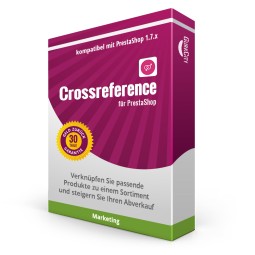 Einfache Produktverknüpfung mit Crossreference PrestaShop 1.7.x