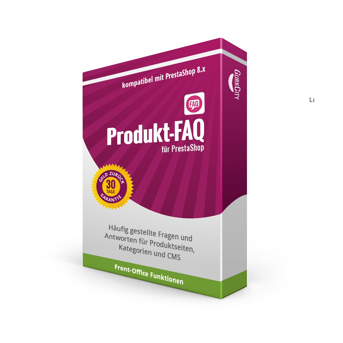 Produkt FAQ für PrestaShop 8