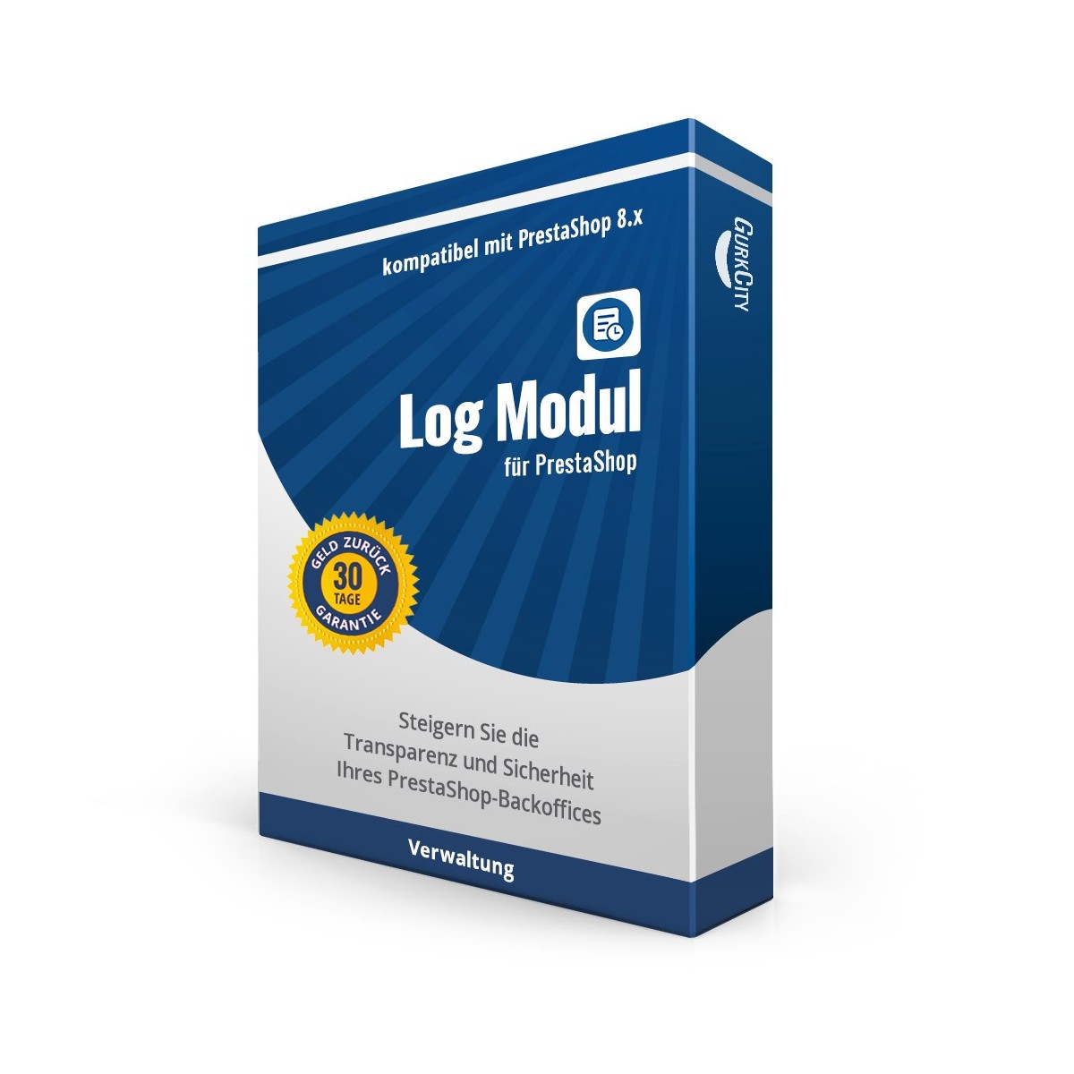 Log Modul für PrestaShop 8 - Modul-Installationen & Wartungsmodus-Logs