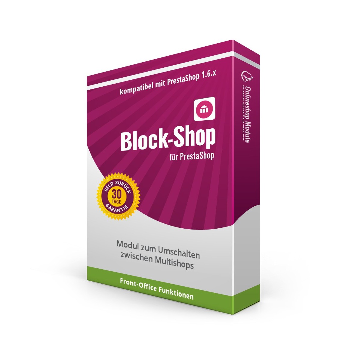 PrestaShop Block Shop Modul