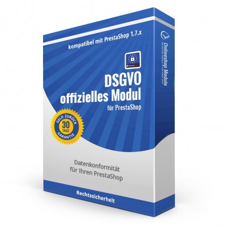 Offizielles Modul zur DSGVO-Compliance (PrestaShop 1.7)