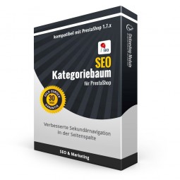 SEO Kategoriebaum, strukturierte Produktkategorien für PrestaShop 1.7.x